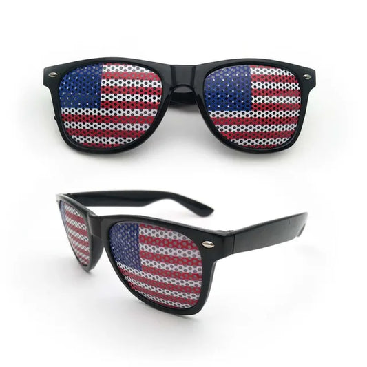 American National Flag Sunglasses Men Women Fashion Party Prom Decorations Eyewear Usa Independence Day Sun Glasses