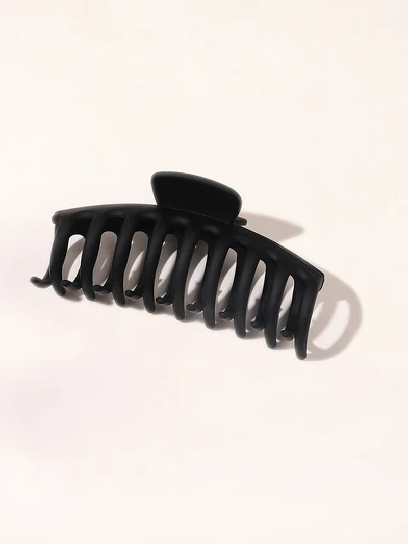 Large Claw Clips for Thick Hair , Girls Big Hair Clips Claw, Matte Claw Clips, Neutral Hair Clips 4 Pack